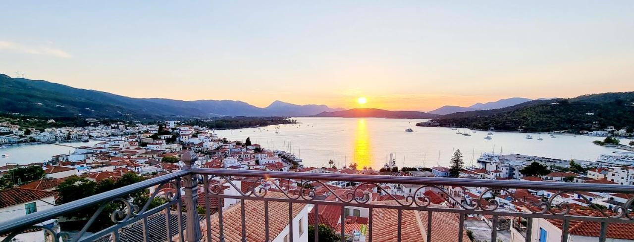 דירות Poros Town Panoramic View מראה חיצוני תמונה