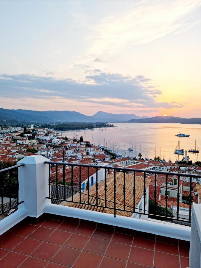 דירות Poros Town Panoramic View מראה חיצוני תמונה