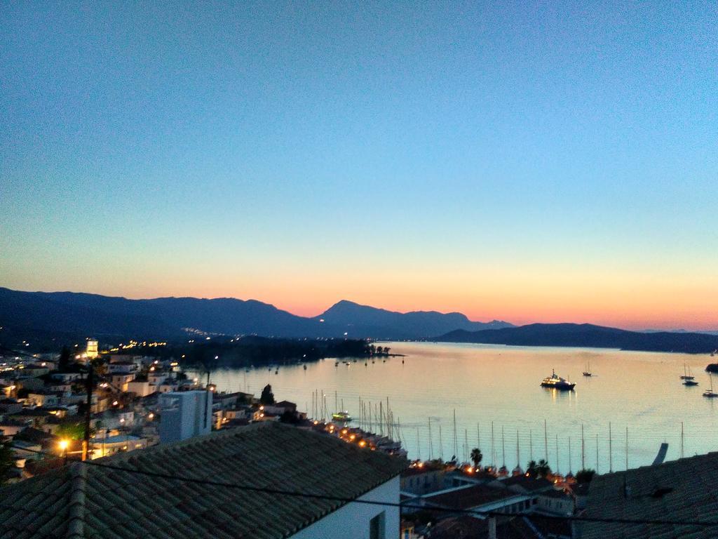 דירות Poros Town Panoramic View מראה חיצוני תמונה